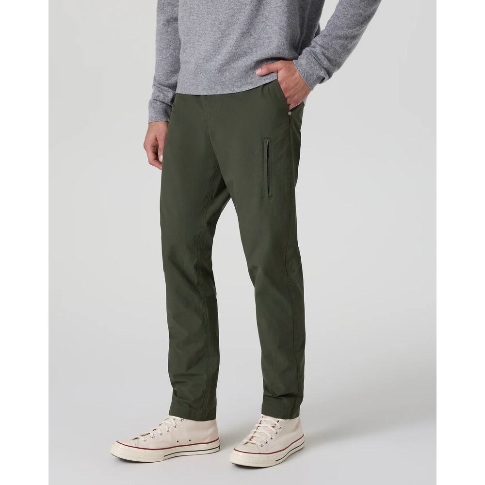 VUORI Barren Explorer Classic Kale Green Stretch Rugged Pant Medium NEW Straight